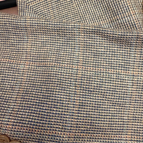 Cellini Collection Gray w/ Blush/Blue accents Men's Blazer - Picture 4 of 16